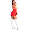 Livco Corsetti Fashion - Santas Candy Lc 90722 Chemise De Noël + String S/M